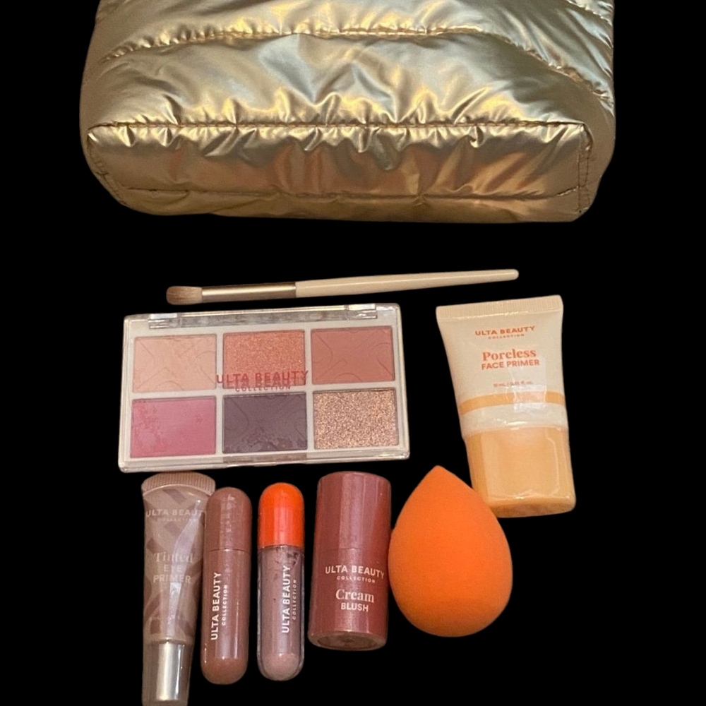 Ulta Beauty Blush and Primer Set with Pink and Orange Tones